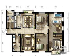 房屋设计图四室两厅,房屋设计图四室两厅怎么画